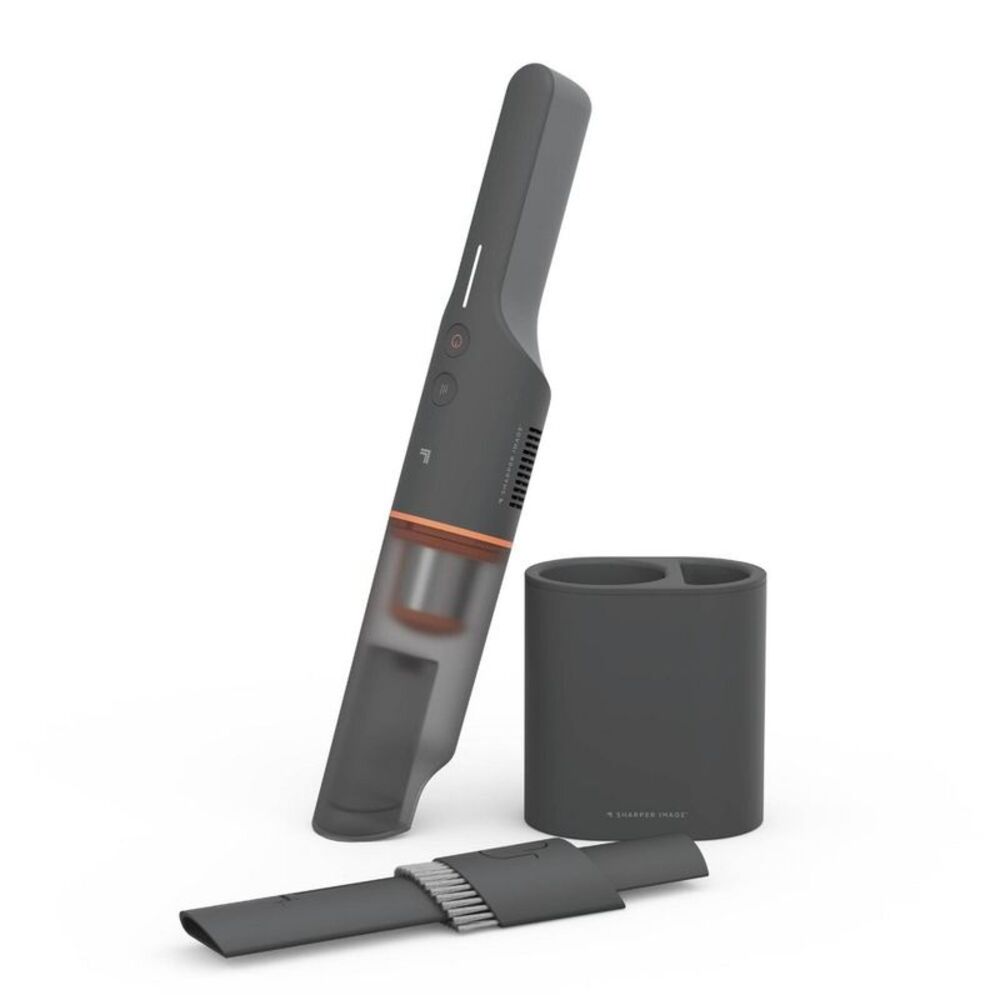 Lightweight Handheld Vacuum with 2-In-1 Upholstery & Crevice Tool Cordless Black